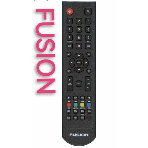 Пульт JKT-106B-2 для FUSION/фьюжн/фужион телевизора , RC пульт rc01 v59 для fusion фьюжн телевизора