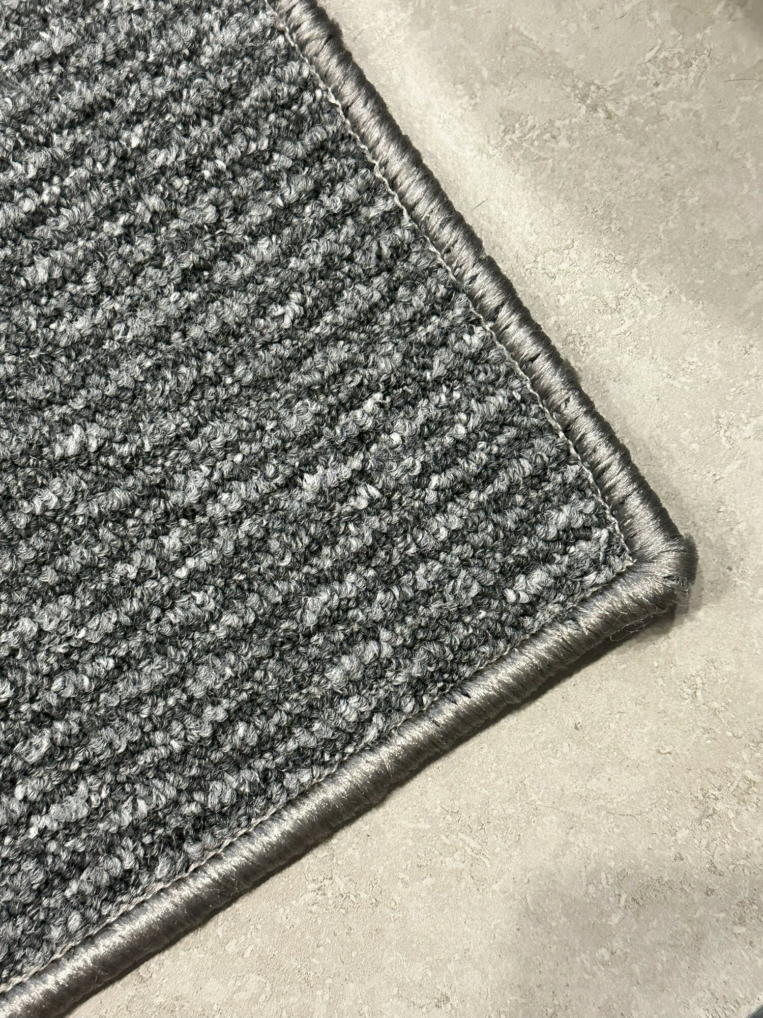 Придверный коврик "Фьюджи", Серый 50 на 80 см