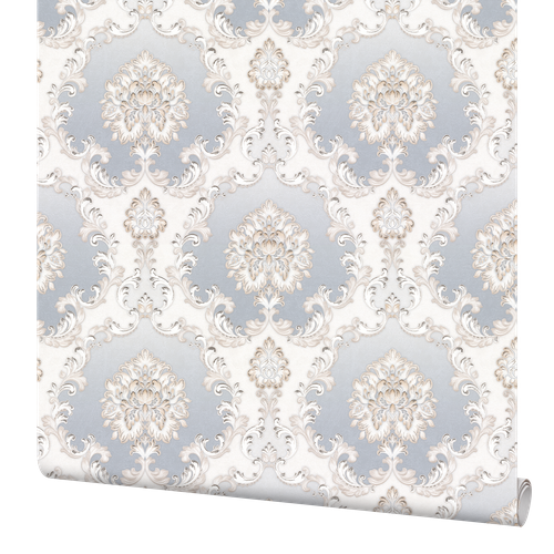 Обои флизелиновые Palitra Planet Marsella голубые 1.06 м PP72182-41