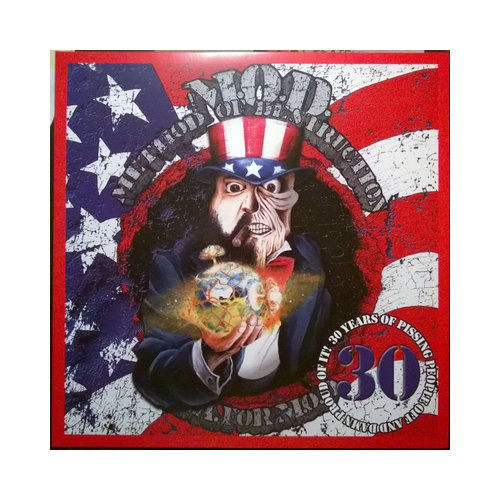 M.O.D. - U.S.A. For M. O. D, 1LP Gatefold, RED WHITE BLUE LP