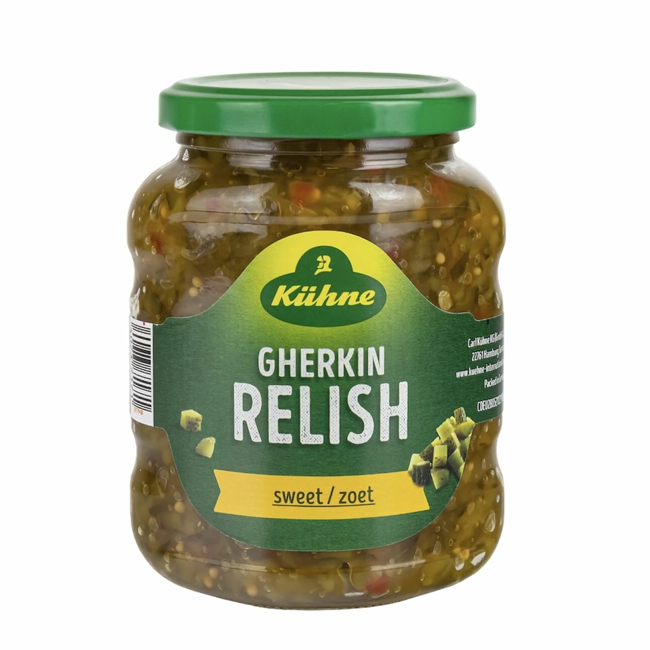 Kuhne Gherkin relish sweet pickle Соус Релиш с огурцами 350 г