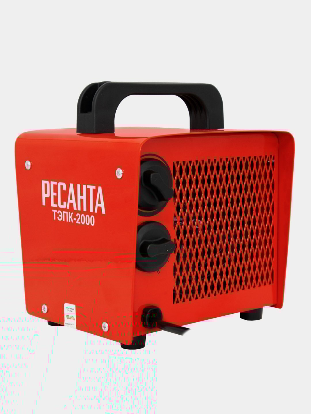 фото Тепловая электрическая пушка ТЭПК-2000 (керам. нагревательный элемент) Ресанта