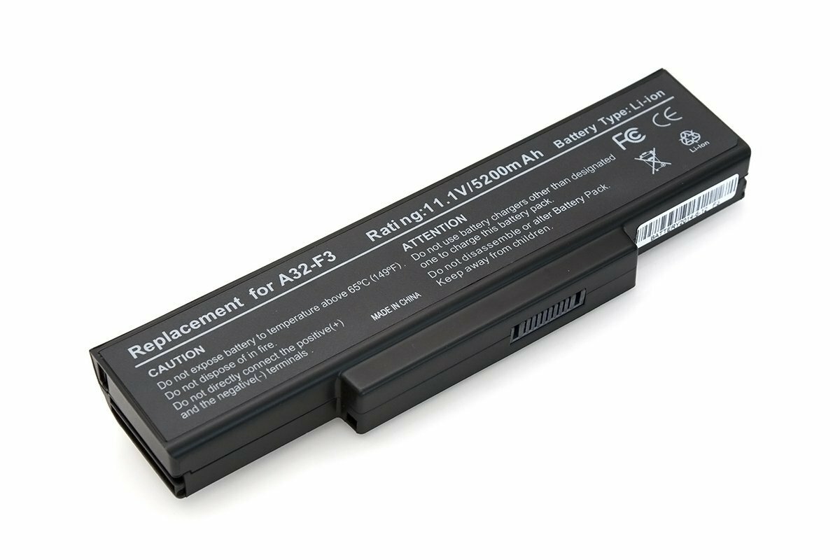 Аккумулятор для ноутбука Asus F3 M51 F3Ja F3K F3KL F3J M51A M51KR M51SE CS-AUF3 90-NFY6B1000Z A32-F2 A32-F3 A33-F3