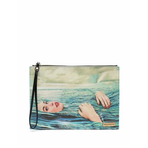 Сумка клатч Seletti, синий