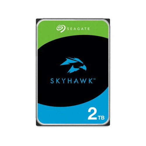 Жесткий диск Seagate 2000 Gb SkyHawk Surveillance ST2000VX017 7200₽