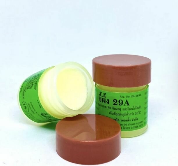 Изображение Тайская мазь от грибка, псориаза, экземы А-29, 7.5 гр. / 29A Thai Balm