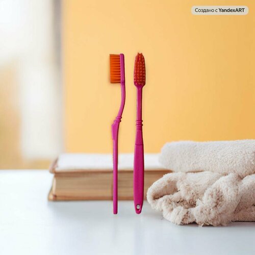 Зубная щетка ГОСТ-классик, Упаковка Блистер Розовый