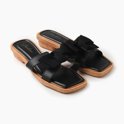 фото Тапочки lovelife, размер 40-41, черный