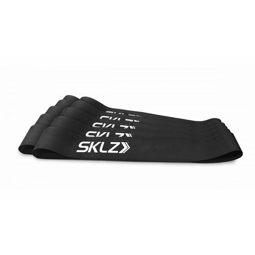 Резинки для фитнеса высокого сопротивления SKLZ Mini Bands Black набор из 10 шт 2725₽