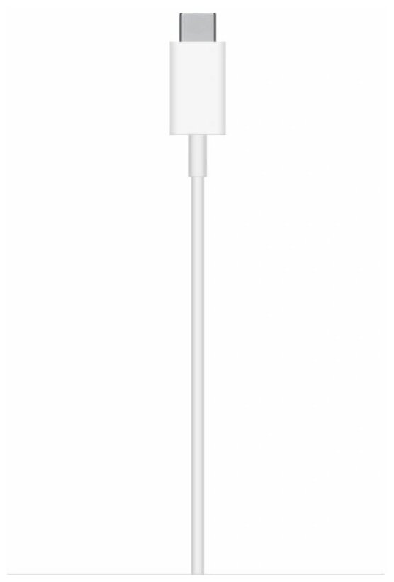 Беспроводное зарядное устройство Apple MagSafe Charger, USB type-C, 15Вт, 2A, белый/серебристый — фото 1