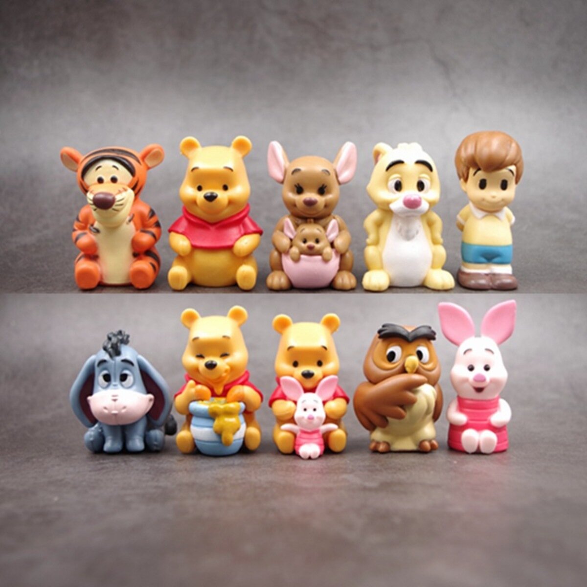 Фигурка Набор фигурок 10 шт Дисней "Винни-Пух и его друзья", высота 5 см