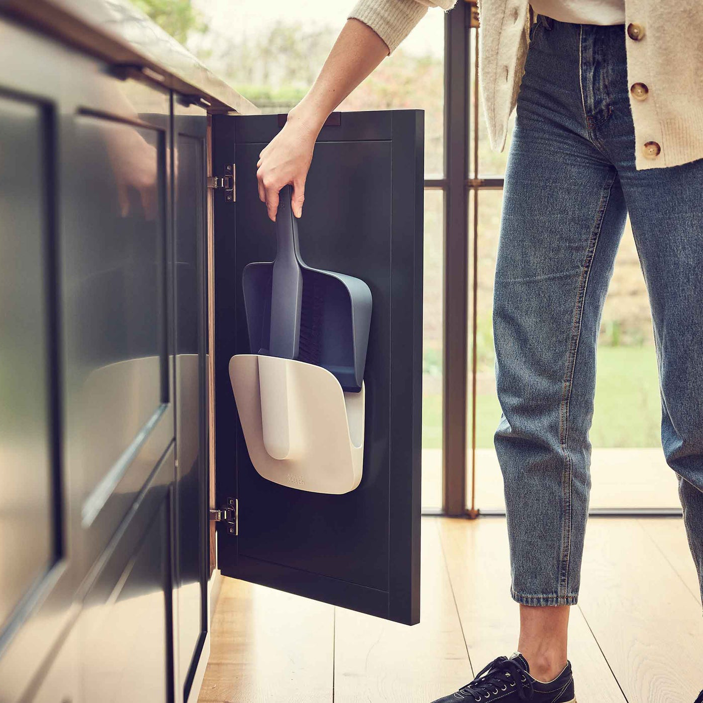 Набор для уборки Joseph Joseph CleanStore  синий белый