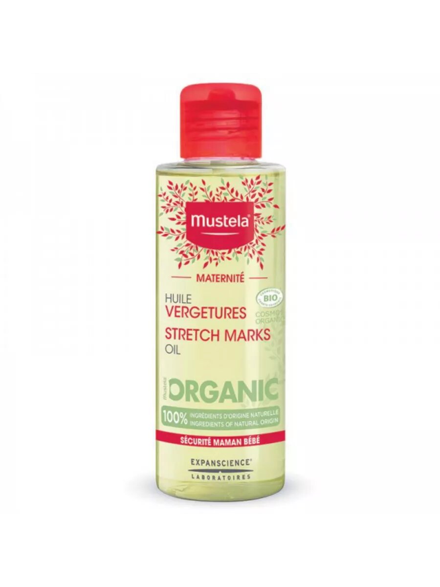Картинки Mustela Масло от растяжек для беременных 105 мл