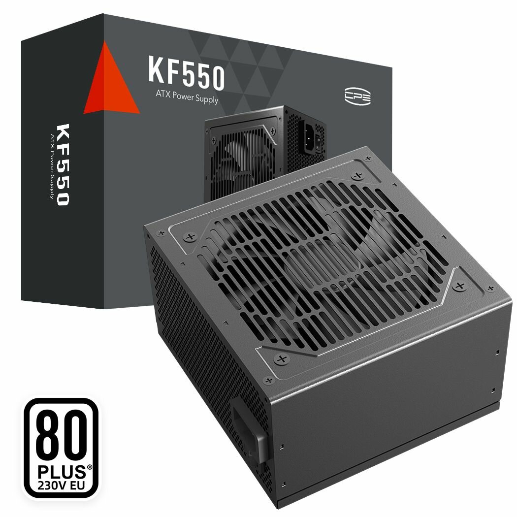 Блок питания для ПК PCCOOLER 550W 80+ White (P3-F550-W1H)