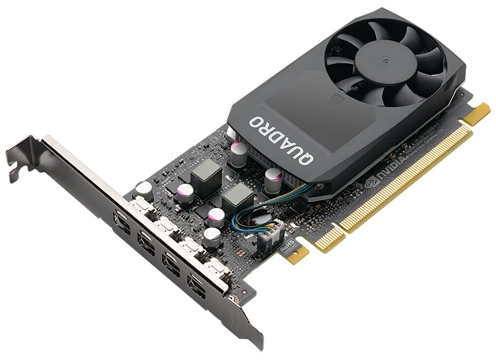 Видеокарта PCI-E PNY VCQP1000V2-SB 4GB GDDR5 128 bit PCI Express 3.0 16x (PCI Express 2.x/1.х) - фото №14