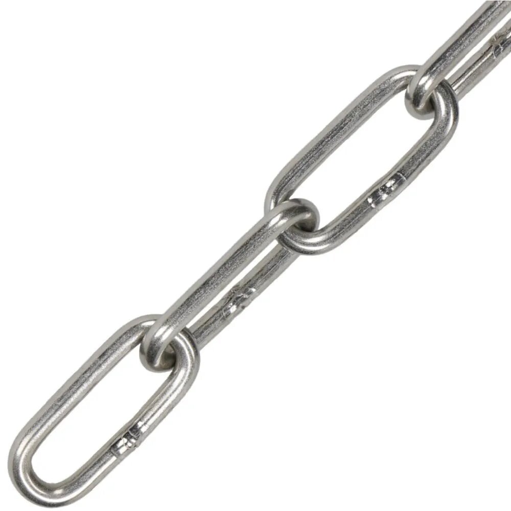 Цепь длиннозвенная оцинкованная DIN 763 3мм 35м
