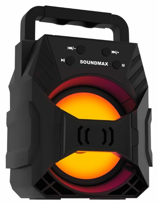 Портативная колонка SOUNDMAX SM-PS5027B, черный