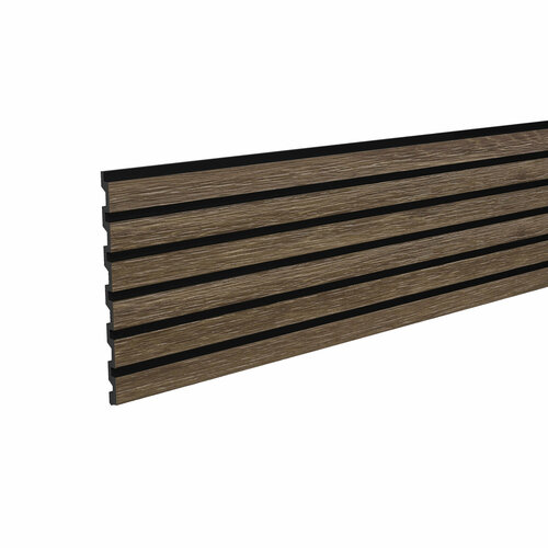 Декоративные стеновые панели из дюрополимера Decor-Dizayn Декор-Дизайн для внутренней отделки стен 240x13x3000 мм DD916-64SH3m 4477₽