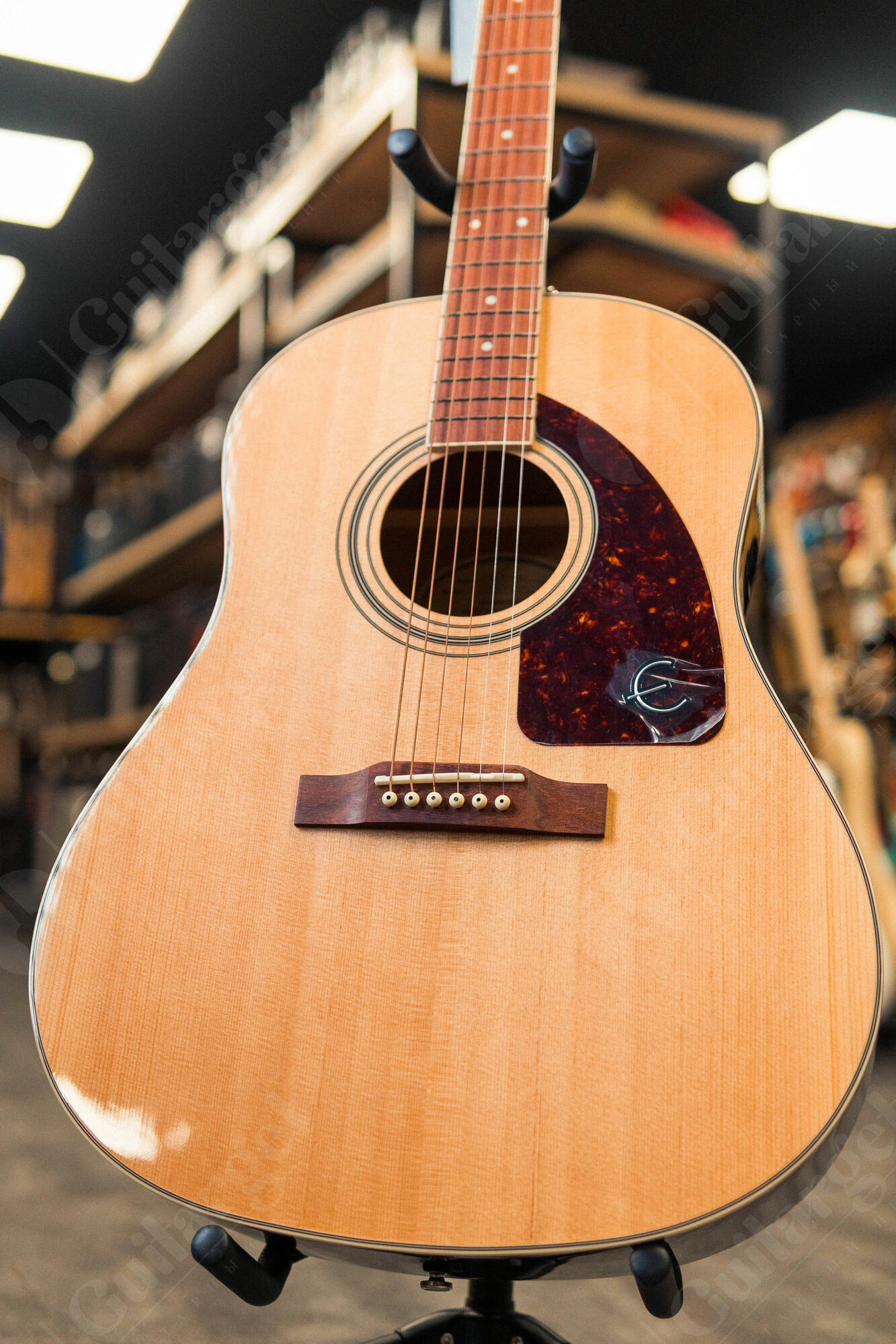 Акустическая гитара Epiphone J-45 Studio Natural — фото 1