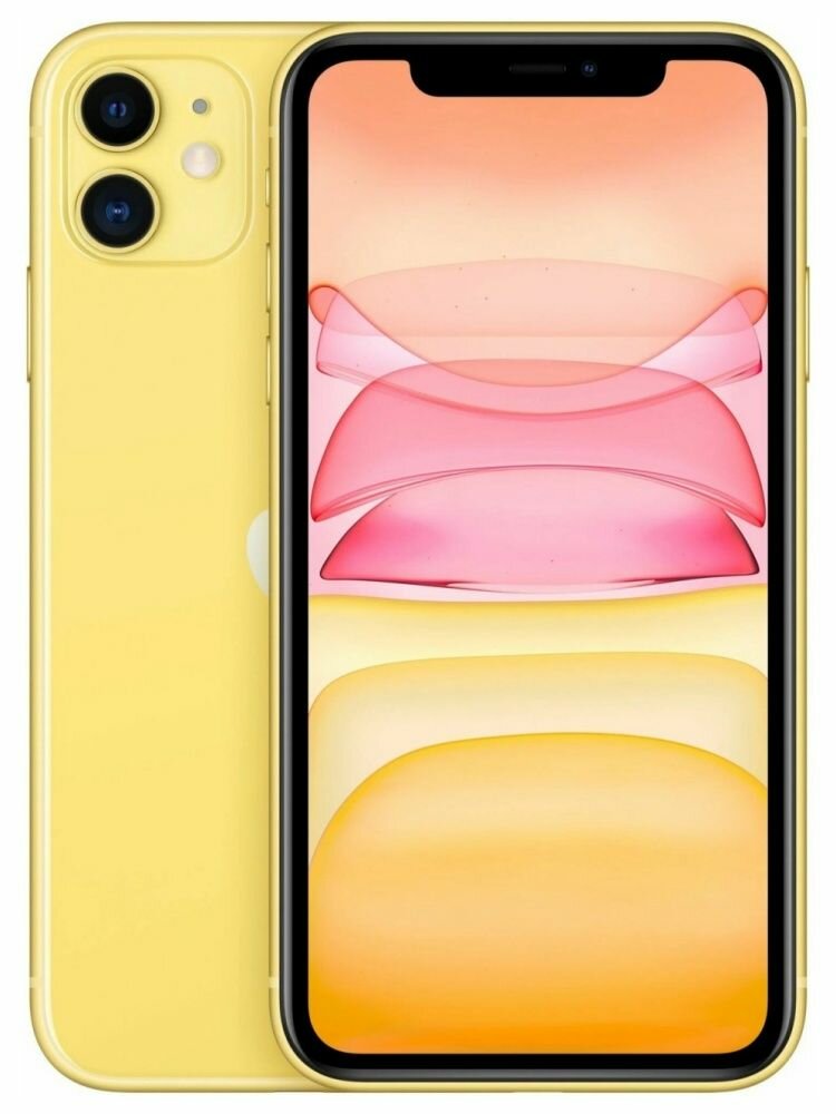 Смартфон Apple iPhone 11 Yellow 128 ГБ