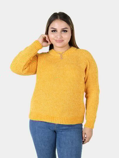 Свитер размер One Size, , горчичный — фото 1