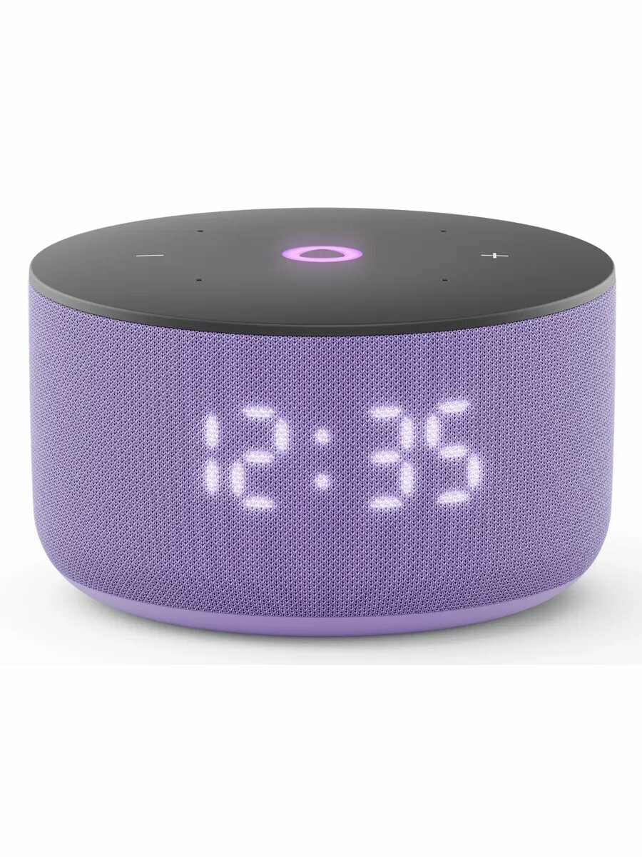 Умная колонка Yandex Станция Мини 3 Алиса лиловый 12W 1.0 BT/Wi-Fi (YNDX-00027LIL)