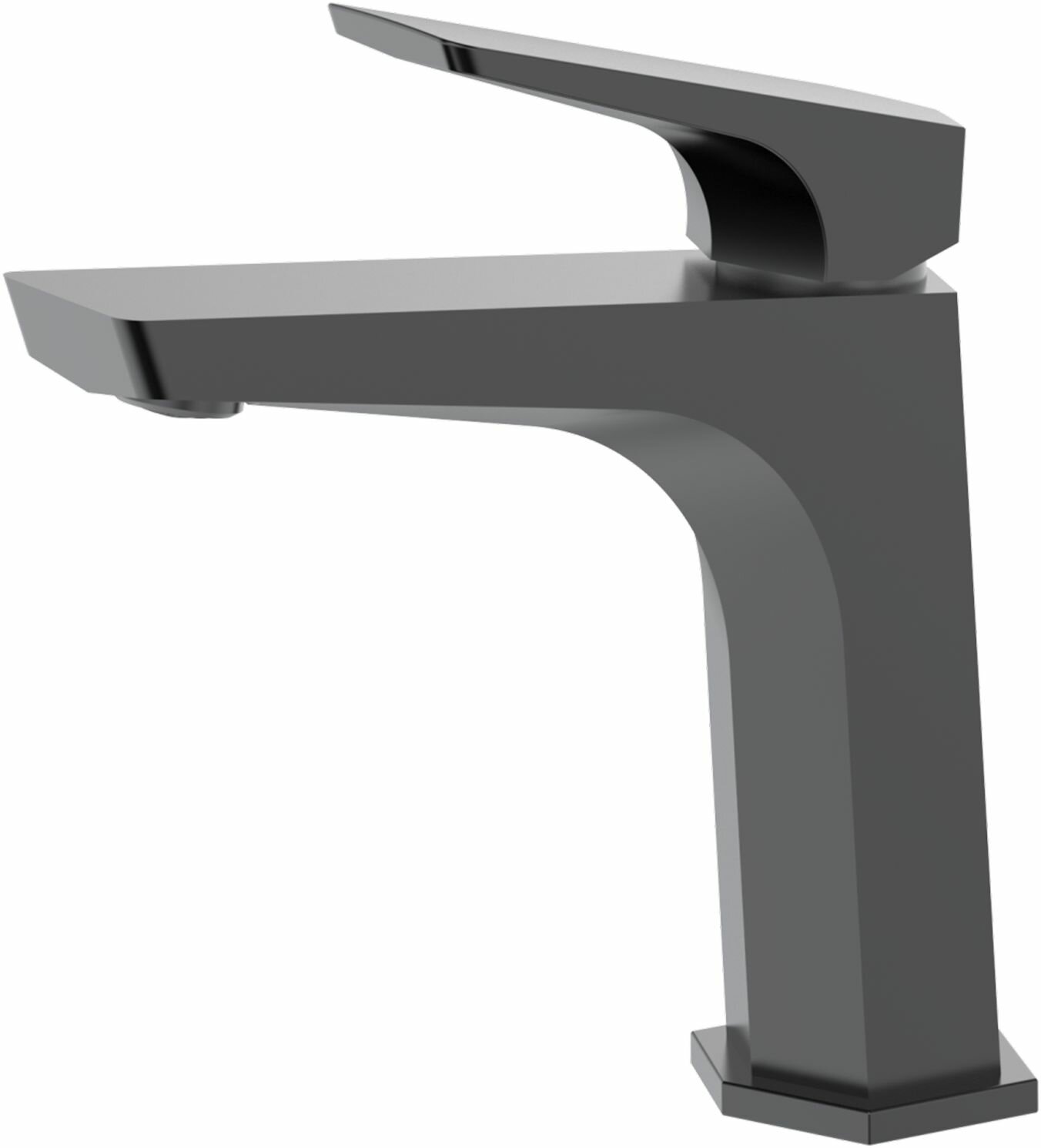 Смеситель для раковины Haiba HB10726-3 оружейная сталь