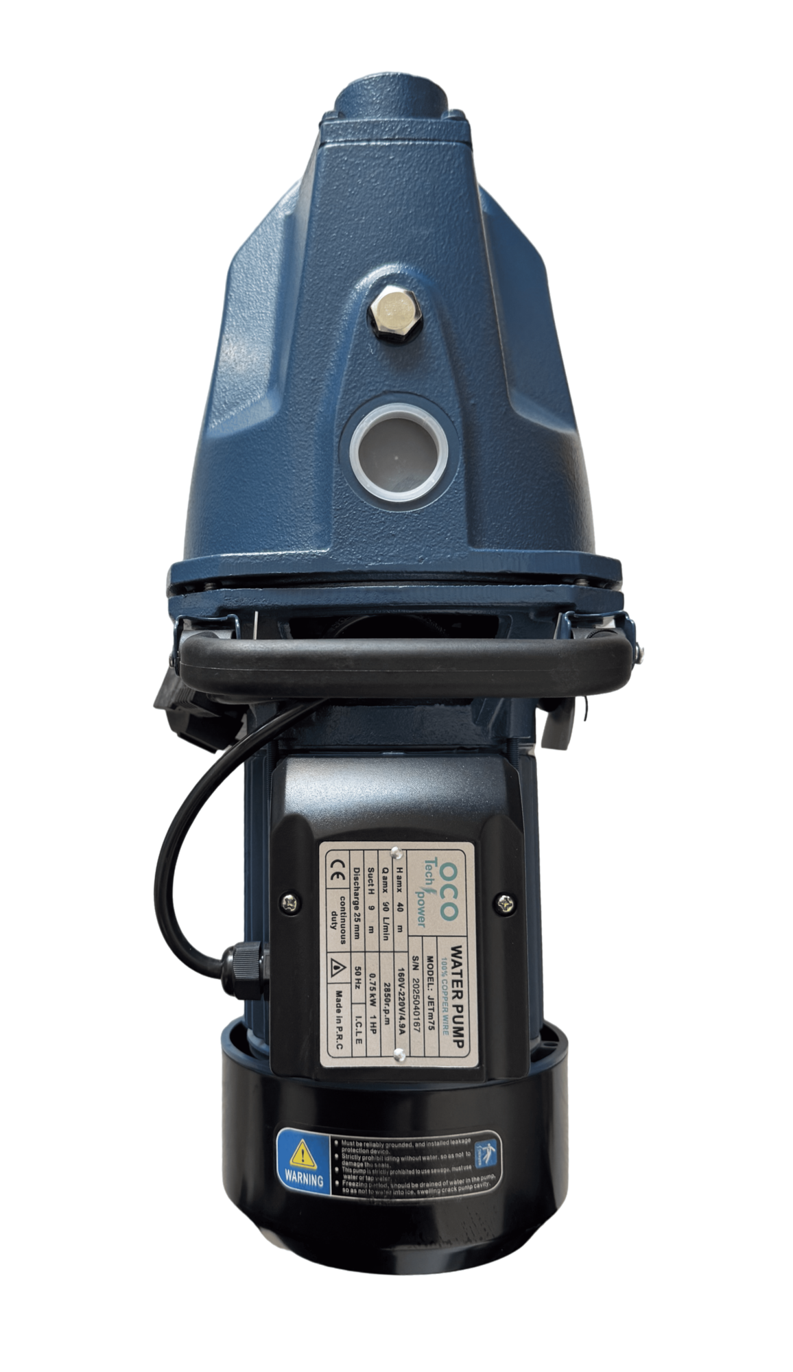 Поверхностный насос OCO Power JET 1100, Медный, 1100 Вт