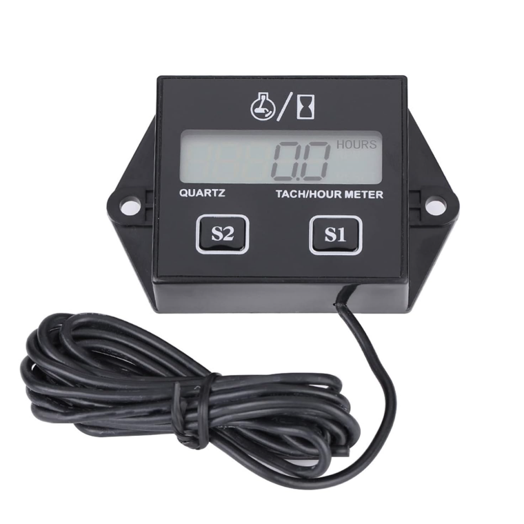 Тахометр универсальный электронный cо счетчиком моточасов (PREMARINE)