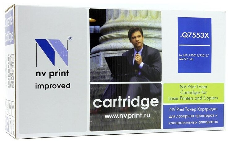 Картридж NV Print Q7553X для HP, 7000 стр, черный NV-Print - фото №14