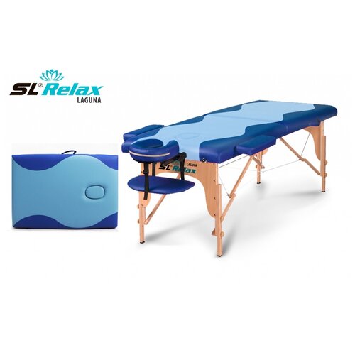 Массажный стол SL Relax Laguna BM2523 голубойсиний 16865₽