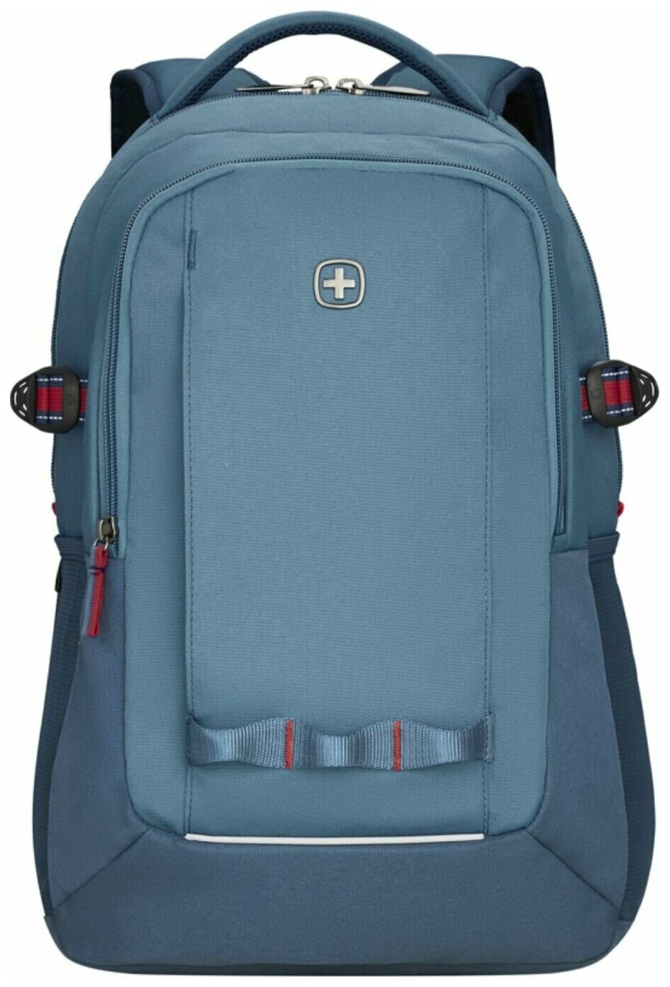 Городской рюкзак WENGER NEXT Ryde, с отделением для ноутбука 16", голубой/деним, переработанный ПЭТ/Полиэстер, 32х21х47 см, 26 л (611992)