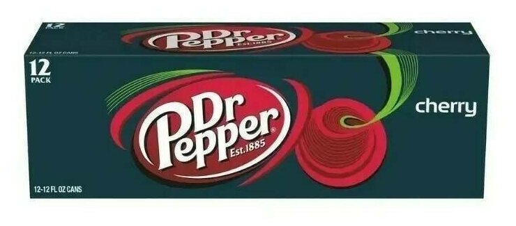 Dr.Pepper Cherry 0.355л Упаковка 12 шт - фотография № 4