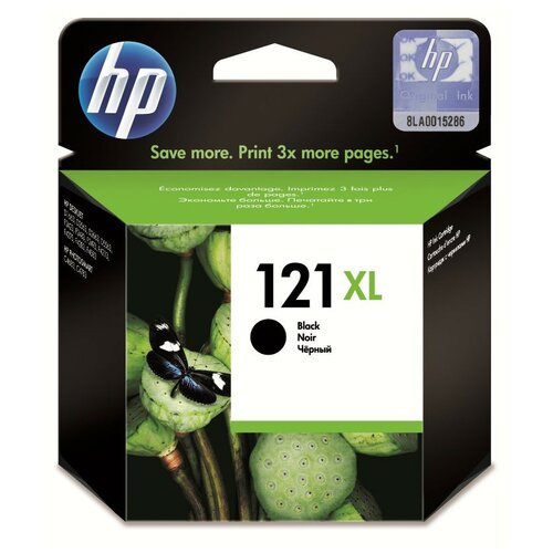 Картридж HP 121xl black color, 600 стр, черный картридж profiline pl cc641he bk 600 стр черный