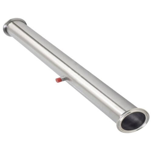 Царга 15 дюйма со штуцером под термометр 50 см Царга из нержавейки с ниппелем Царга из нержавеющей стали 195900₽