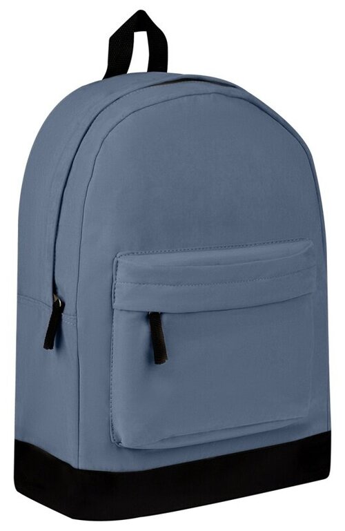 Рюкзак ArtSpace Simple, 40*29*18 см, 1 отделение, 3 кармана, серый