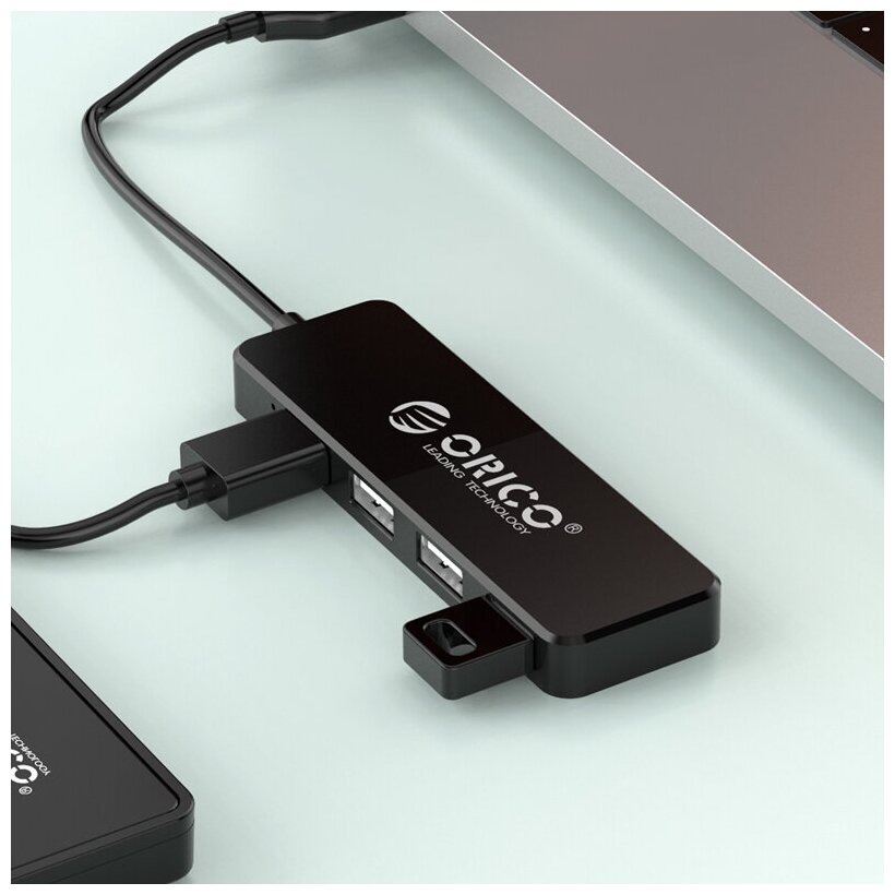 USB-концентратор Orico FL01 черный
