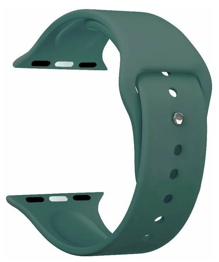 Ремешок Band Silicone для Apple Watch 38/40 mm, силиконовый Deppa - фото №1