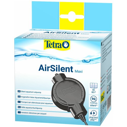 Компрессор Tetra AirSilent Maxi для аквариумов объемом до 80 л 1 шт 204200₽