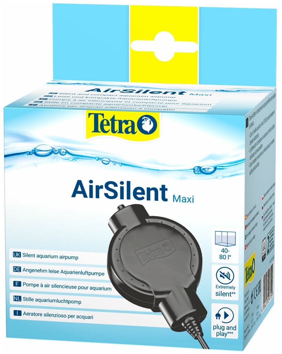 Компрессор Tetra AirSilent Maxi для аквариумов объемом до 80 л (1 шт)