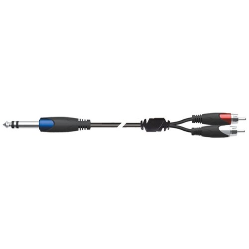 Quik Lok SX12-3K компонентный кабель, 3 метра rockdale dc005 5m компонентный кабель 5 метров разъемы 2 mono jack male 2 rca male тюльпаны
