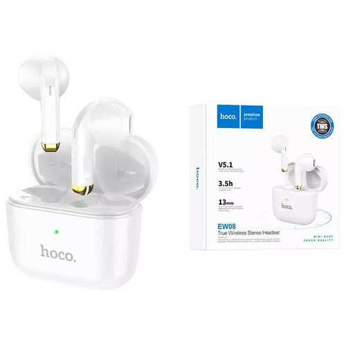 Наушники беспроводные Hoco EW08 белый 137100₽
