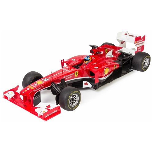 пирамидка крона машинка петушок Гоночная машина Rastar Ferrari F1, 57400, 1:12, 42 см, красный