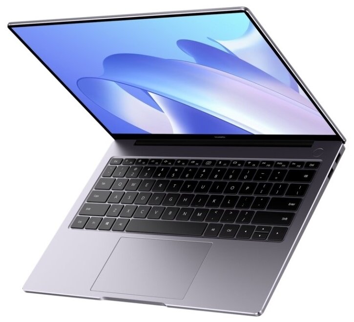 Ноутбук Huawei MateBook 14 Ryzen 5 5500U 16Gb SSD512Gb AMD Radeon 14 IPS 2160x1440 Windows 11 Home grey WiFi BT Cam