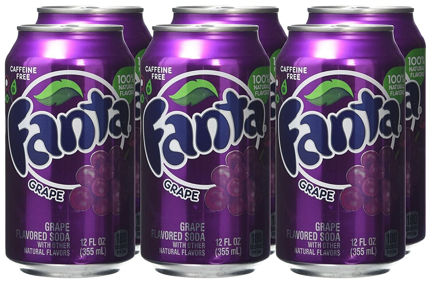 Fanta Grape Упаковка 12 шт - фотография № 5