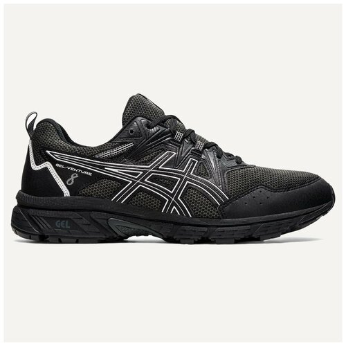 фото Кроссовки gel-venture 8 black/white, ru 43.5 uk 10 us 11 бег asics