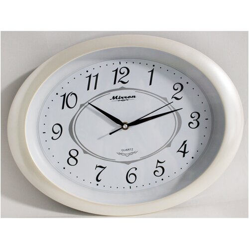 Часы настенные кварцевые бесшумные интерьерные для гостиной для офиса в прихожую 40 х 30 см