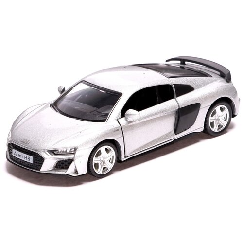 Легковой автомобиль Автоград AUDI R8 COUPE 7335818/7335817 1:32, 12 см, серый