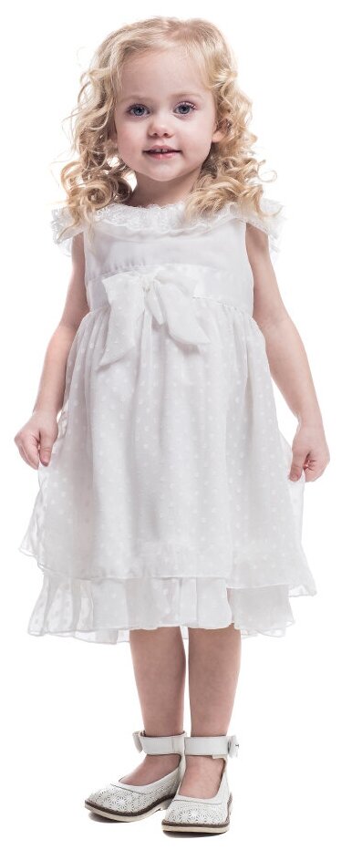 Платье Cascatto, размер 3-4/98-104, белый