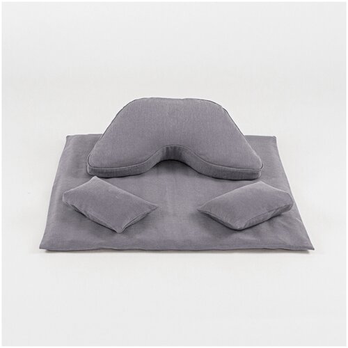 фото Подушка для медитации - комплект (подушка, коврик, мешочки) бабицкая анна владимировна